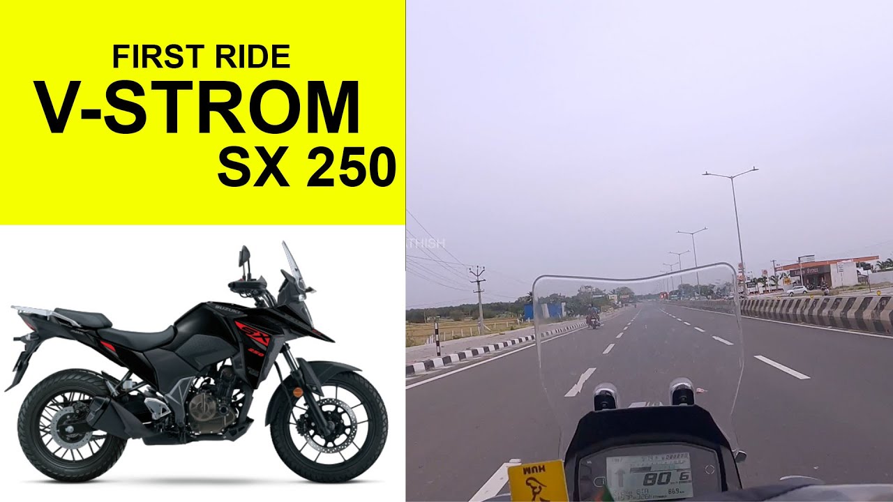 V-Strom SX 250 First Ride | Tamil | NS Sathish