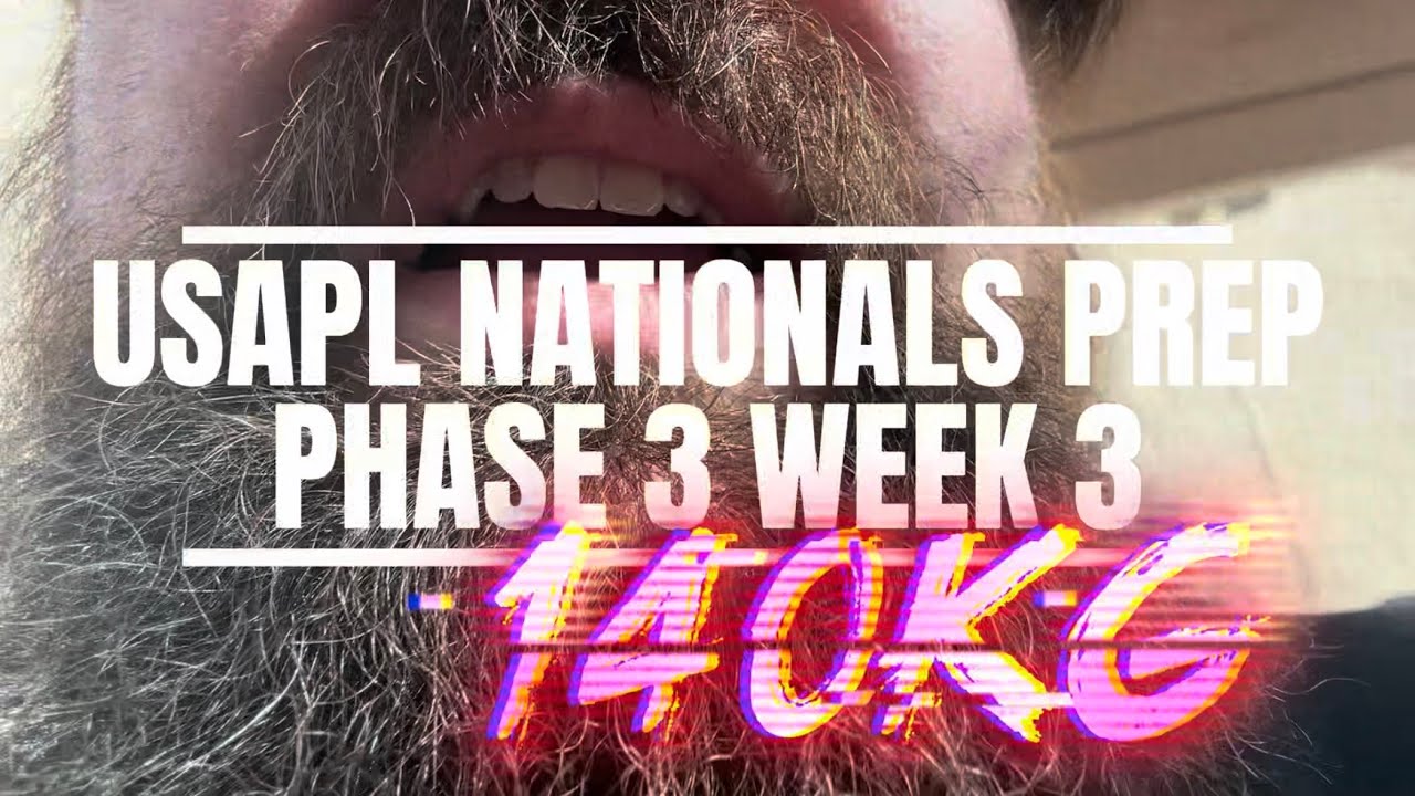 USAPL ‘26 NATS 140kg P3 WEEK 3