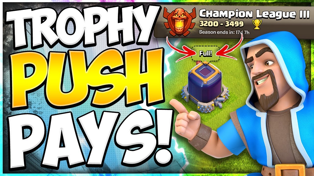 How Farming Turns into Pushing 🤣 Farming in Champions League at TH11 for Big Loot in Clash of Clans