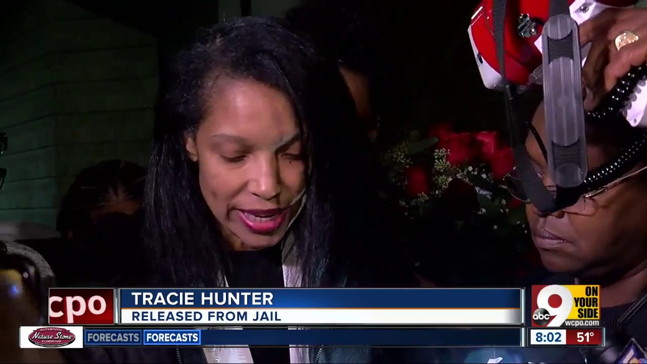 Tracie Hunter released from jail: 'I am still here.'