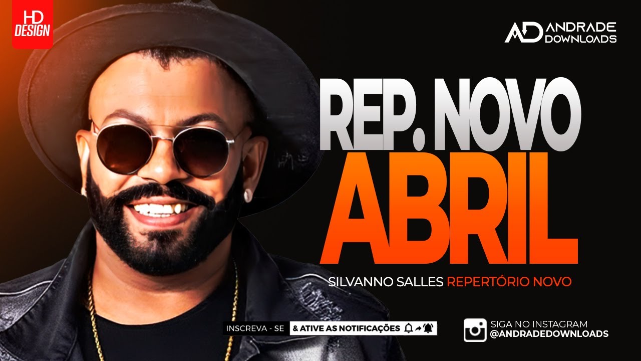 SILVANNO SALLES - CD ABRIL 2025 - ( 3 MÚSICAS NOVAS ) - @AndradeDownloads​