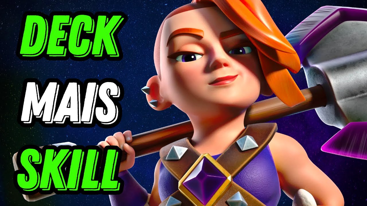 😮 ESSE É UM DOS DECKS MAIS DIFÍCEIS DE USAR! MELHORE SUA GAMEPLAY! - Clash Royale