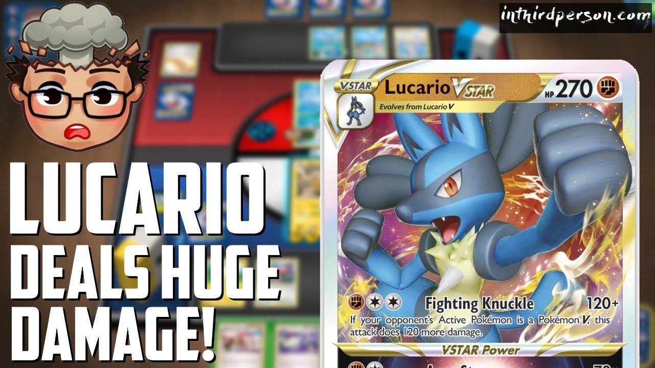 Hit Hard with Lucario VSTAR! (Deck List + Matches)