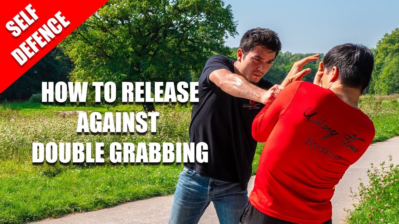 How to release against DOUBLE GRABBING - Self Defense