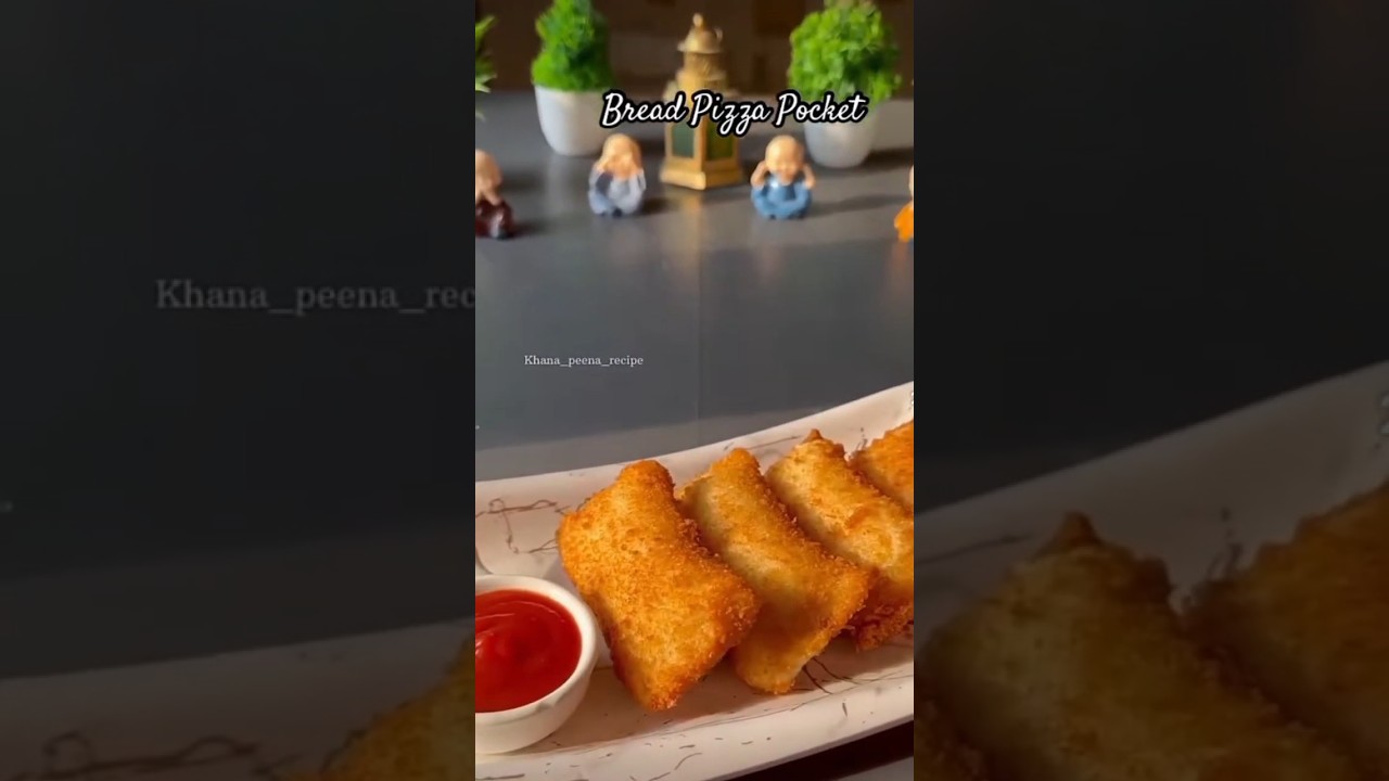 Recipe of Bread Pizza pocket 