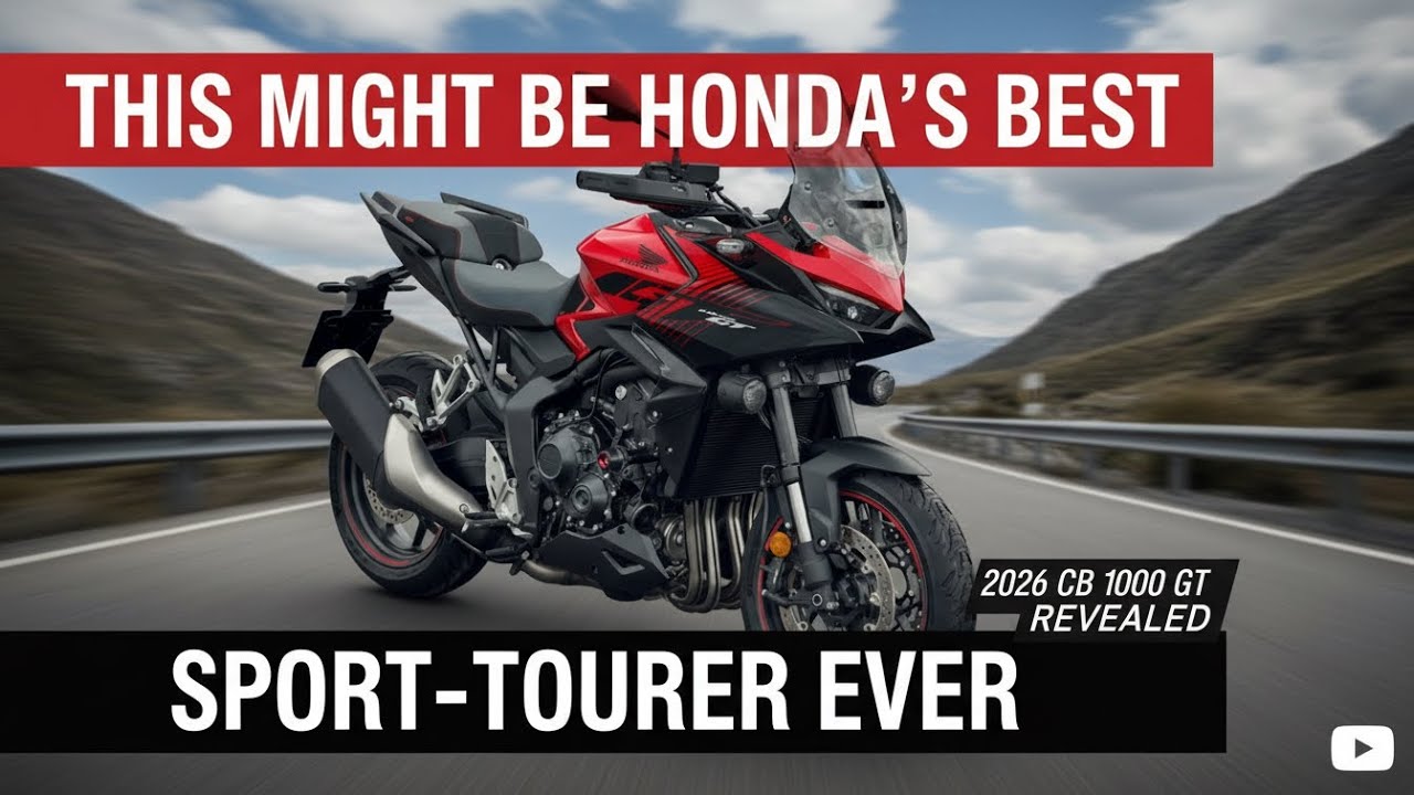 This Might Be Honda’s BEST Sport-Tourer Ever | 2026 CB 1000 GT Revealed