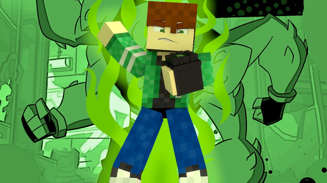 Minecraft Ben 10 Bugado !! (Build Battle)