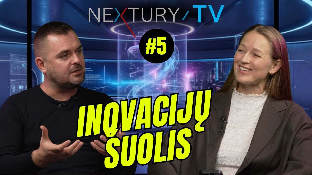 Nextury TV: Deep Tech banga: ar Lietuva pasiruošusi šuoliui? | su Andrium Milinavičium | #5