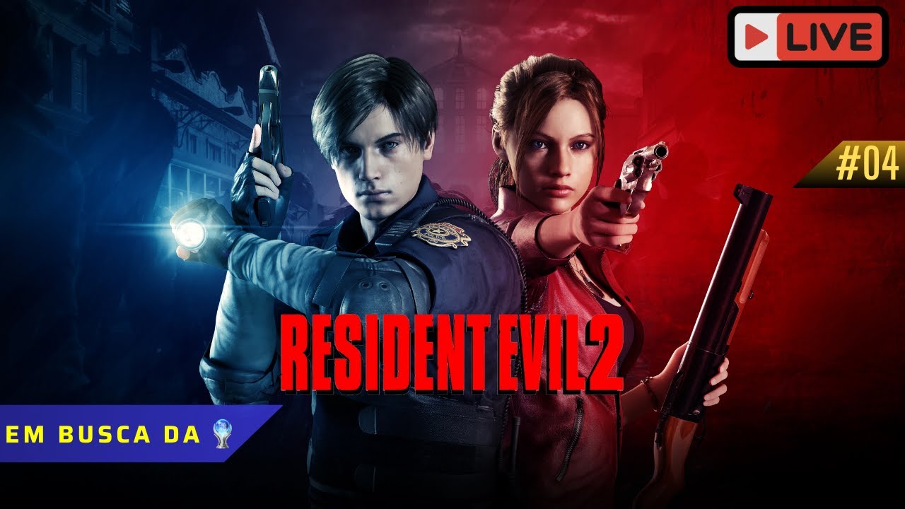 🔴 RESIDENT EVIL 2 REMAKE AO VIVO! Sobreviver a Raccoon City. (PS5)
