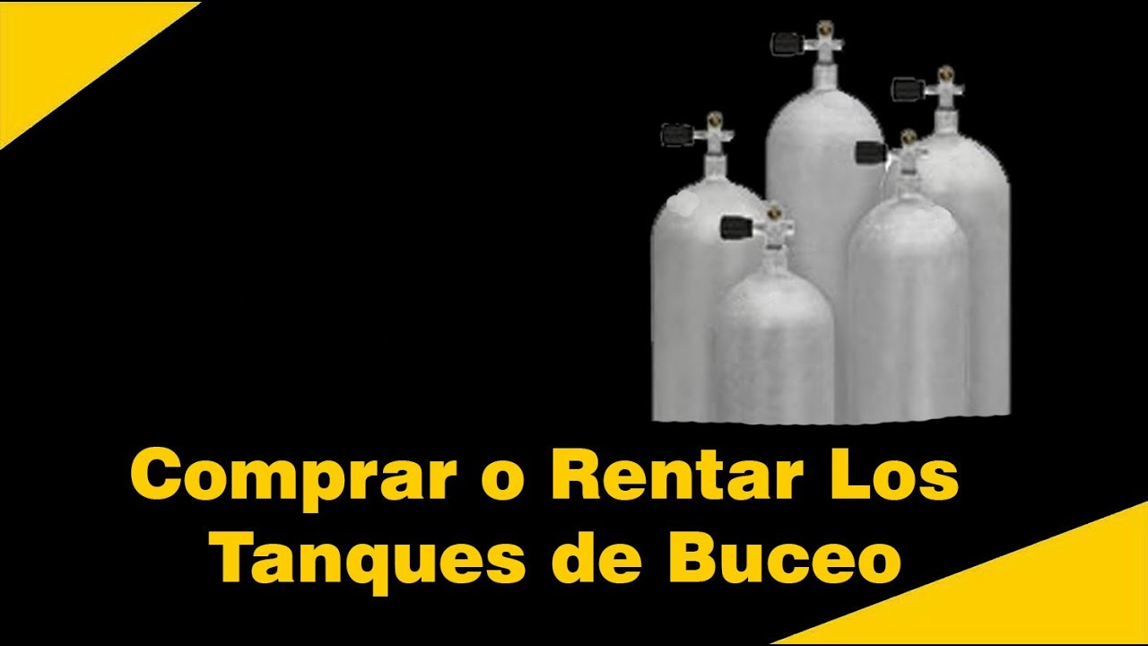 Comprar o Rentar Los Tanques de Buceo