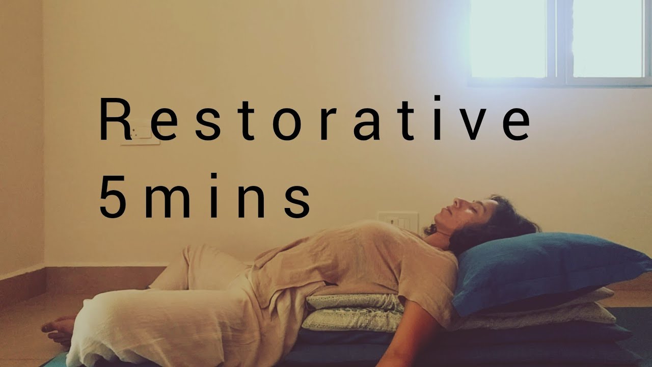 Restorative practice to down-regulate your nervous system and reset functional breathing. 