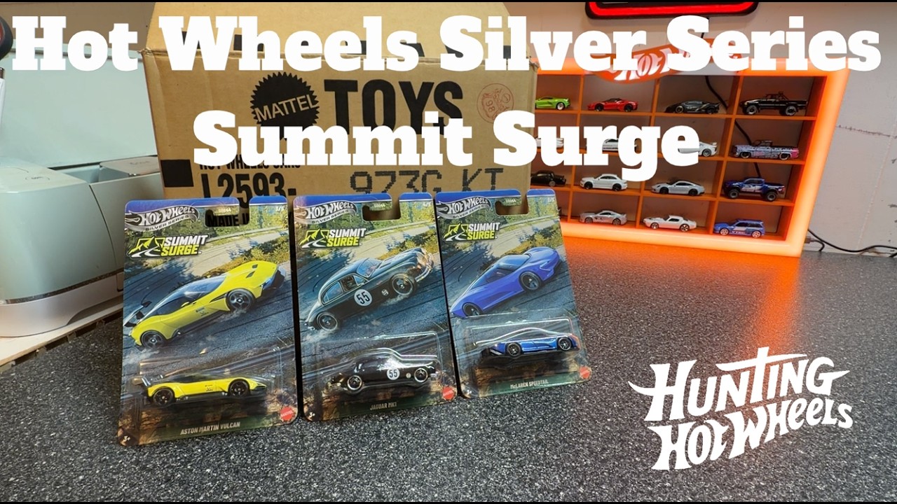 Набор Hot Wheels 2026 Silver Series Summit Surge