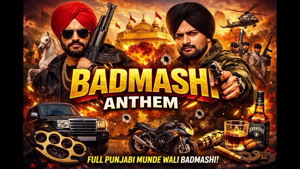 New Punjabi song 2026 badmashi anthem #newpunjabisong#badmasi#anthem