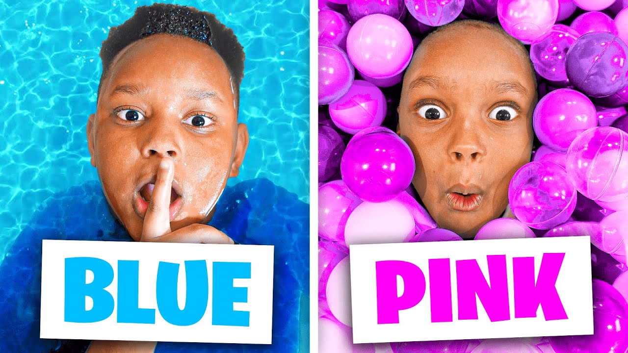 HIDE N SEEK IN YOUR OWN COLOR! (EPIC FAMILY CHALLENGE)
