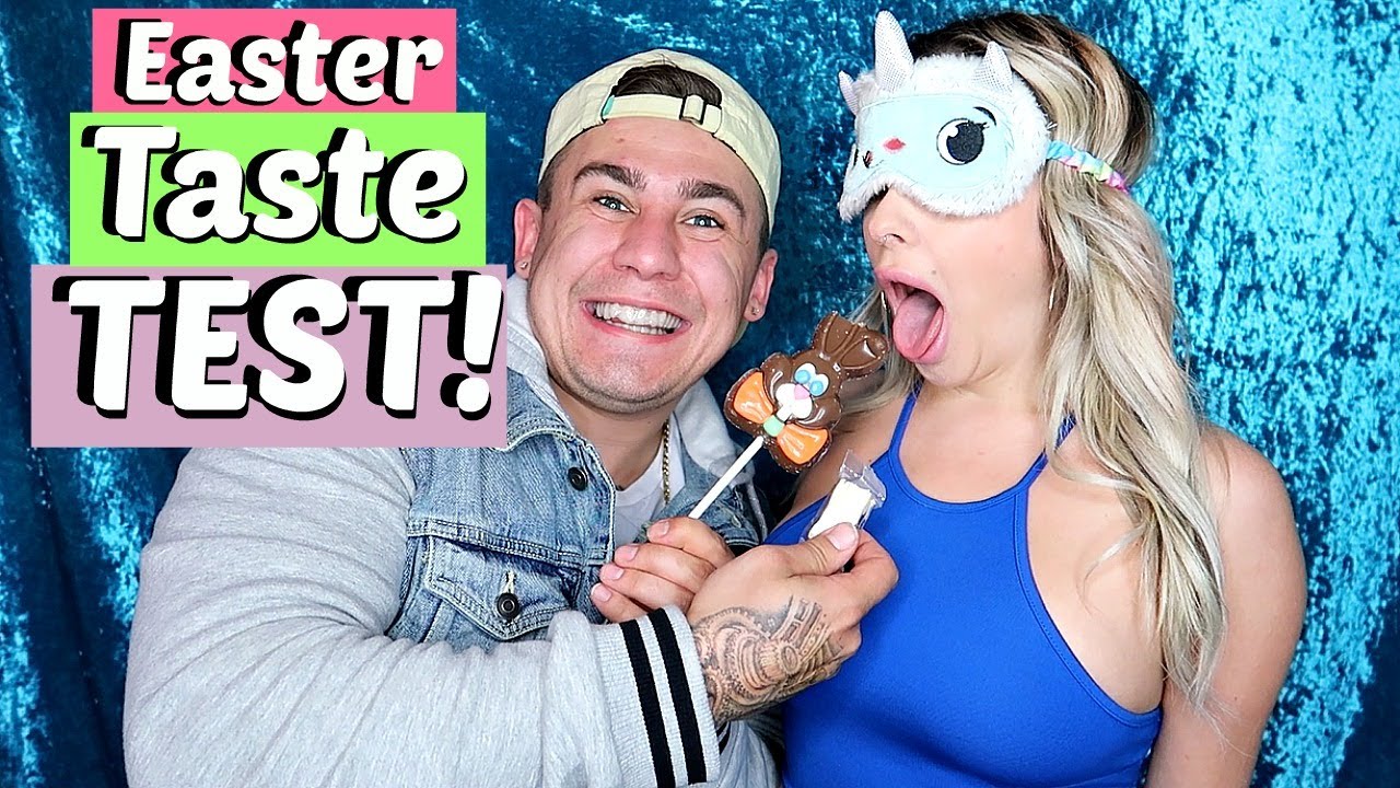 BLINDFOLDED Easter Candy TASTE TEST!