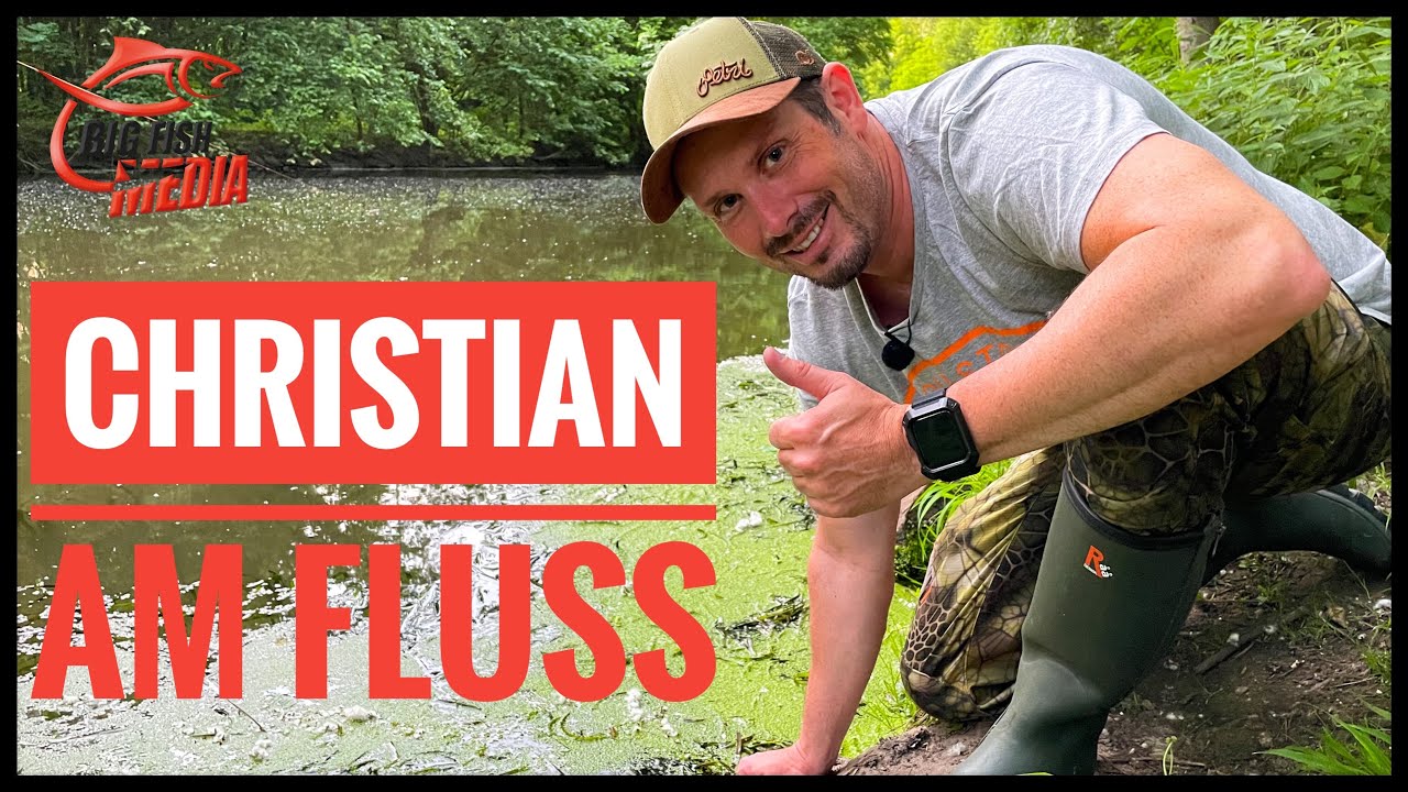 Hauptsache es beisst :-) - Mit Christian am kleinen Fluss