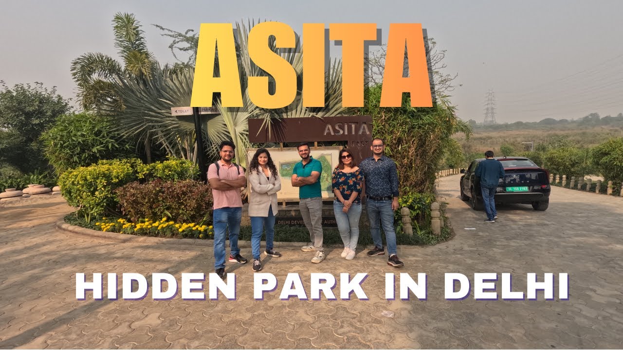ASITA Park Delhi | The NEW Riverfront Biodiversity Park you must visit! | Delhi Travel Vlog