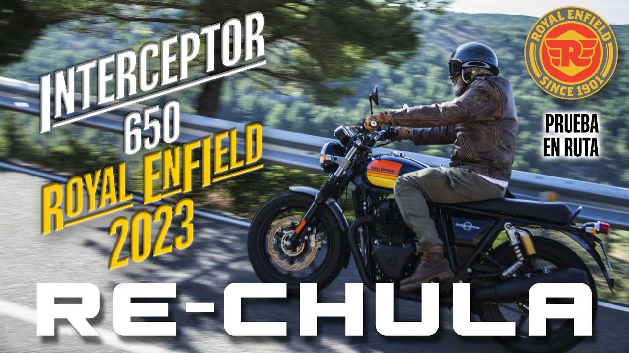 ROYAL ENFIELD INTERCEPTOR 650 2023. ¡RE CHULA!
