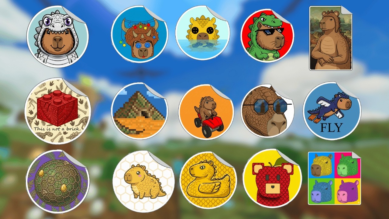 LOKASI SEMUA STICKER BARU DINO WORLD SUPER BEAR ADVENTURE 🦖