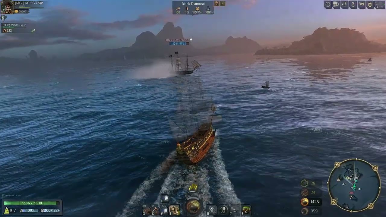 Будни пве фармера топим пиратов! World of Sea Battle код друга 722686 для RU1 Март 2026 г