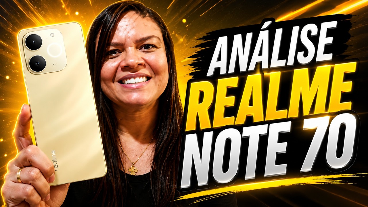 REALME NOTE 70 - ANÁLISE 
