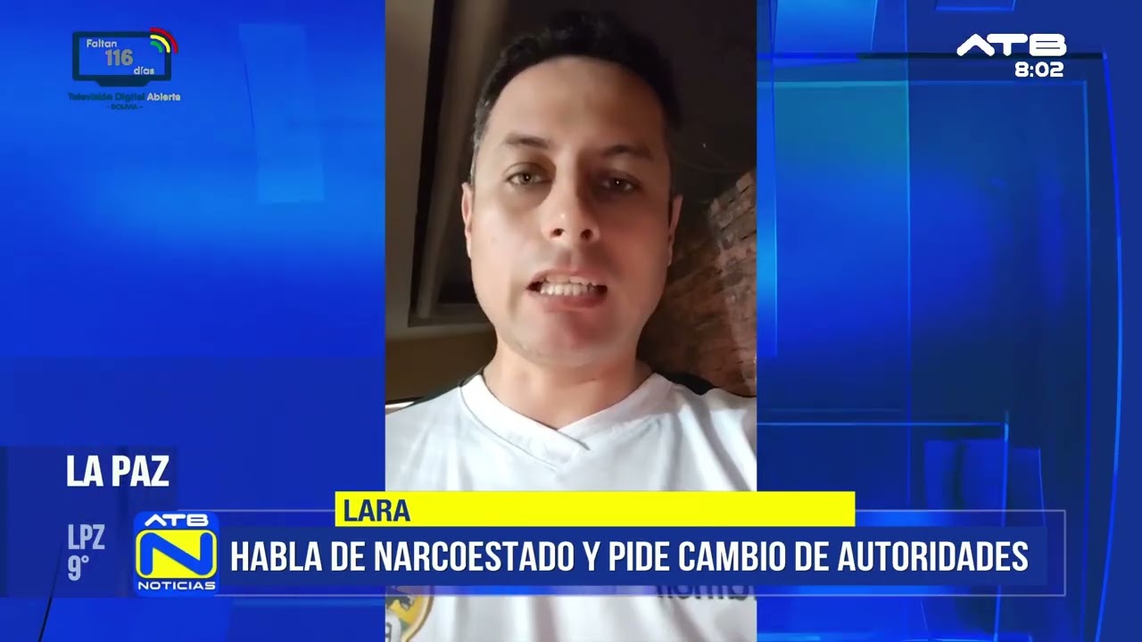Vicepresidente afirma que Bolivia “es un narcoestado” y pide cambios en la Policía