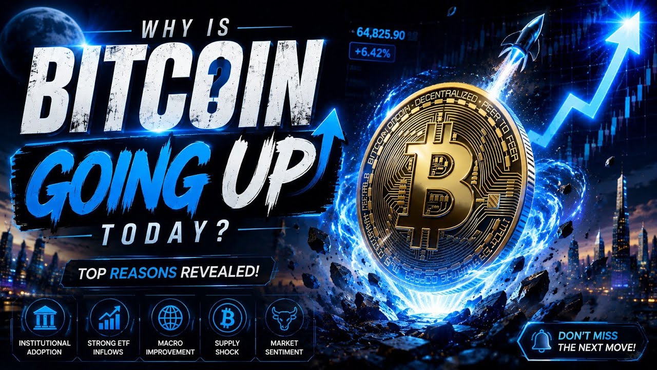 Dlaczego Bitcoin dzisiaj rośnie? Prawdziwe powody | Cena Bitcoina zn&oacute;w idzie w g&oacute;rę