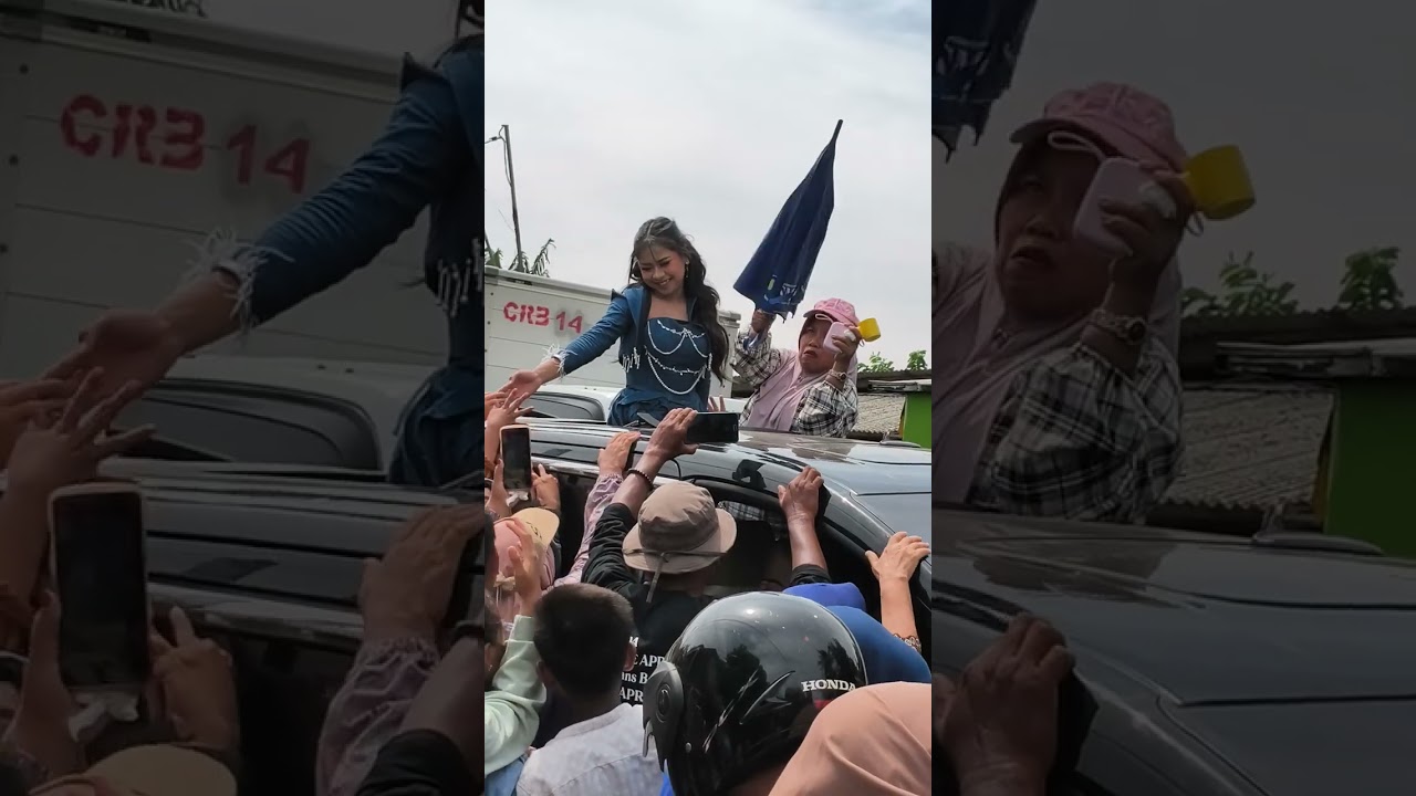 Konvoi kemenangan Dede April DA 7. MACET TOTAL !!! 
