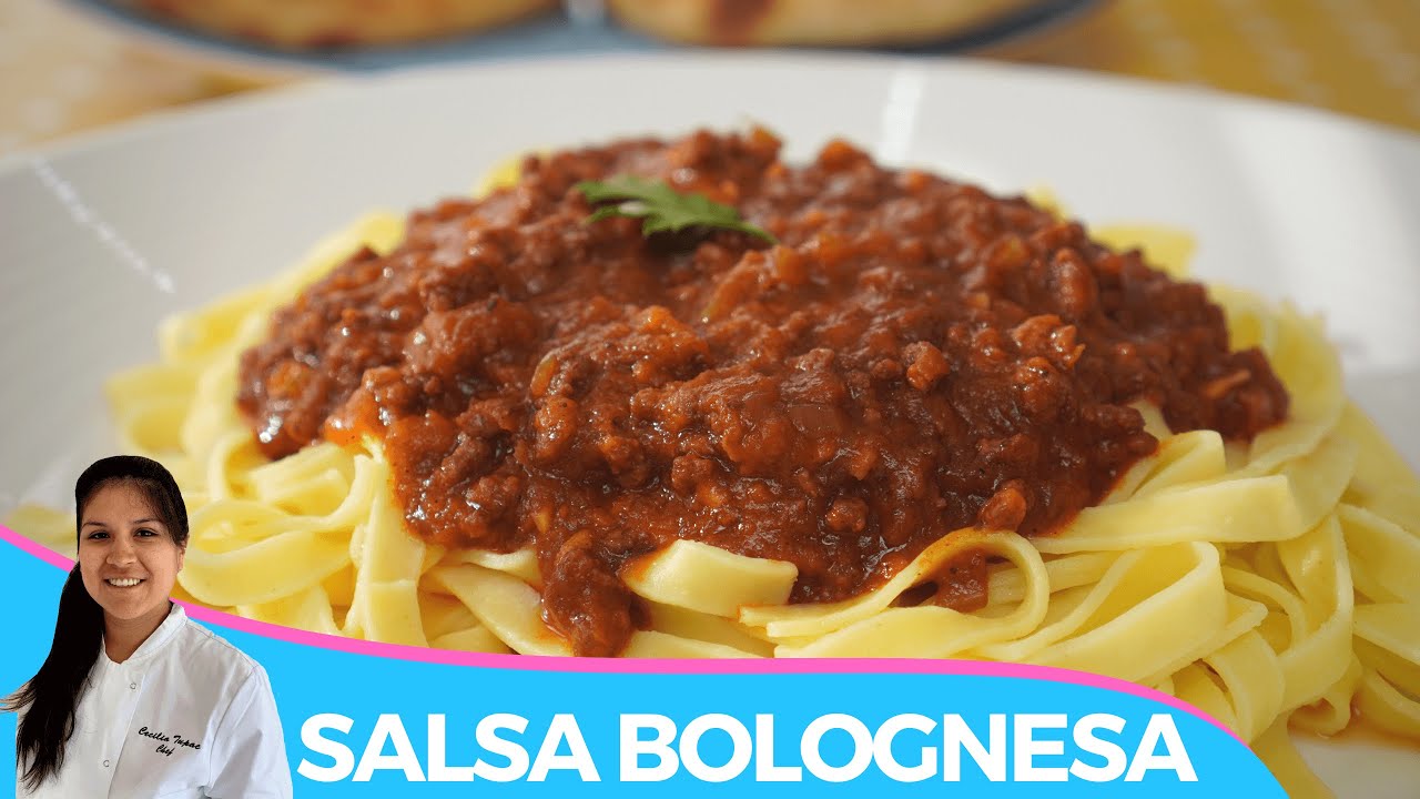 COMO HACER SALSA BOLOGNESA | FACIL Y DELICIOSO