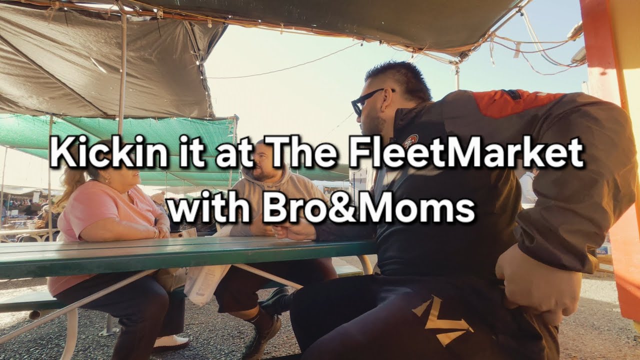 We Back at Folsom Flea Market