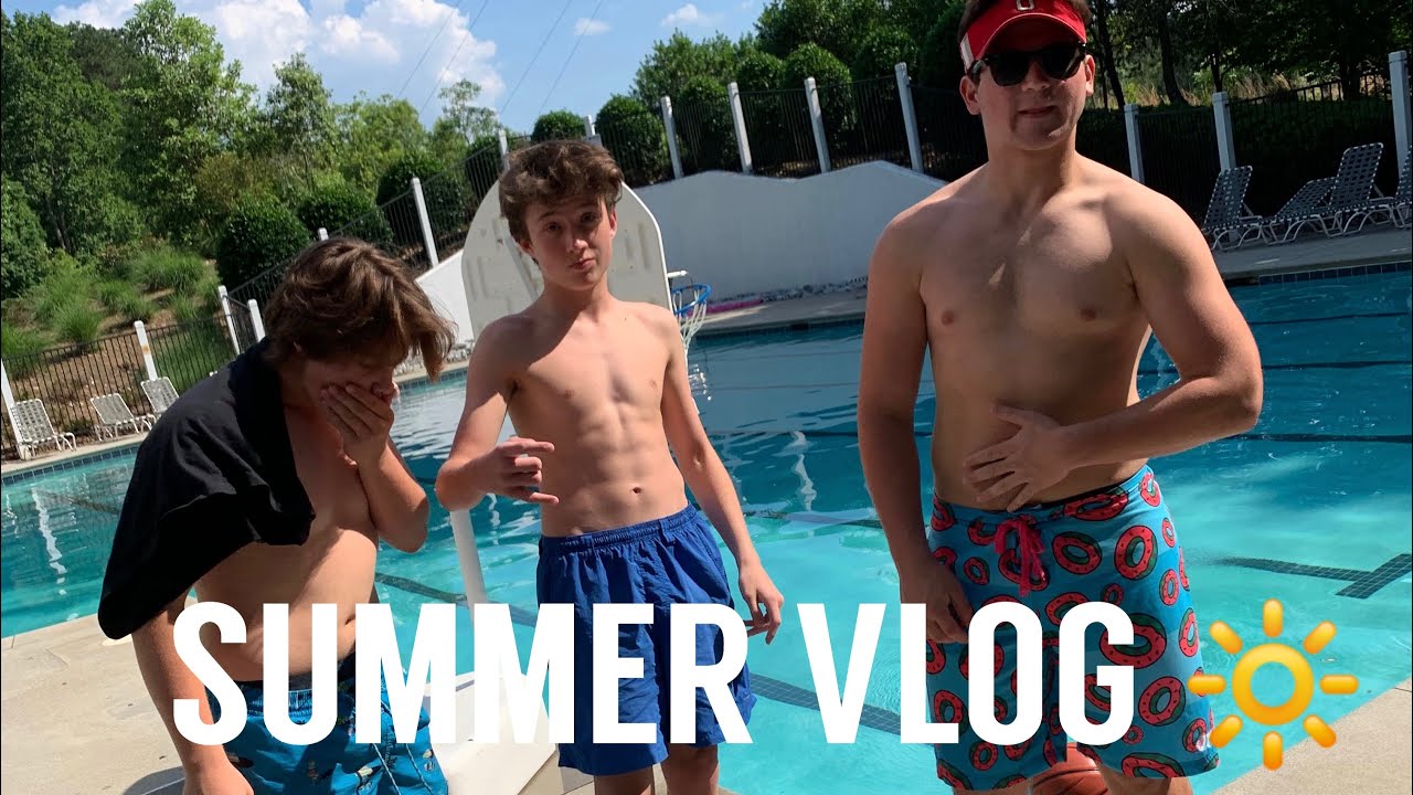 ITS FINALLY SUMMER *Pool Vlog*