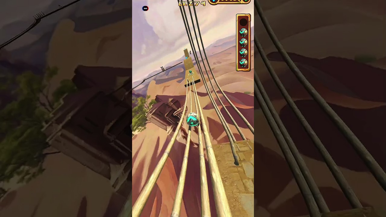 Most Careful Game Ever Temple Rolling ball 274