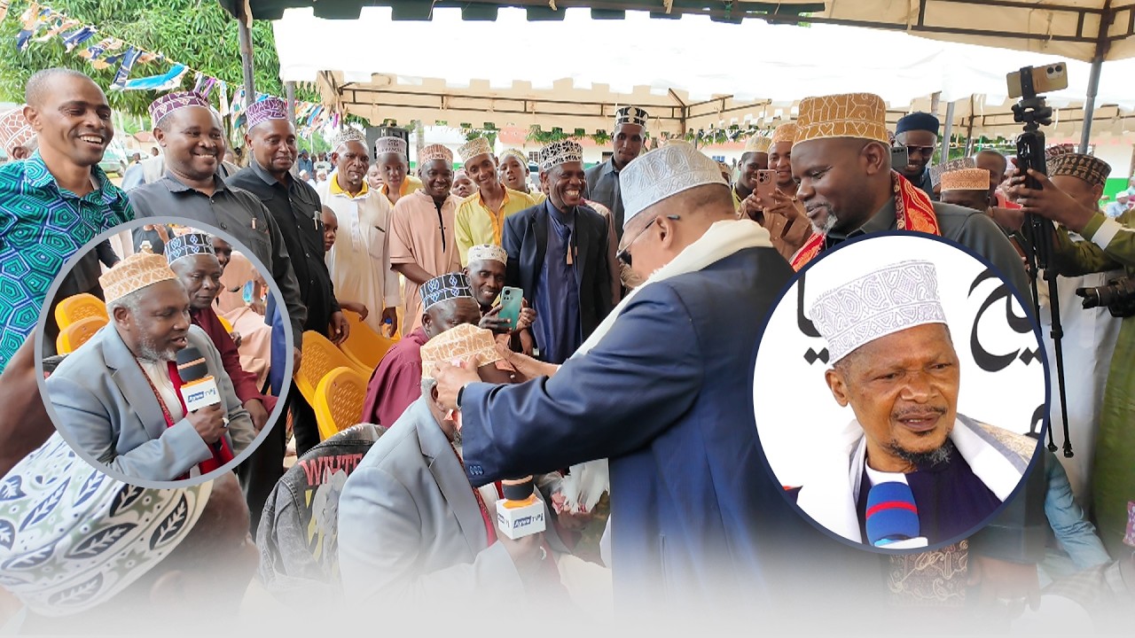 MUFTI AMMWAGIA MAPESA SHEIKH JONGO ASHANGAZWA NA UGHANIJI WAKE