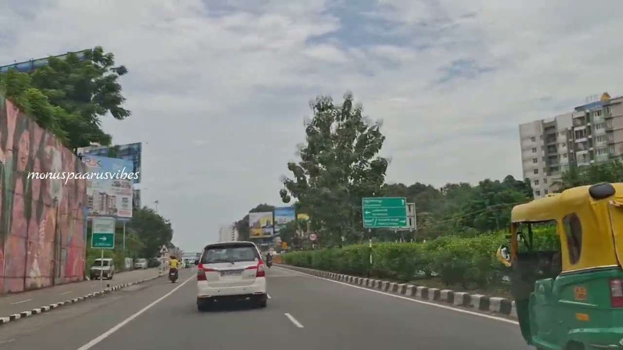  Drive from Chacka Bypass to #Kazhakuttom | Road Trip in #Thiruvananthapuram 🚘 #KeralaRoadTrip 