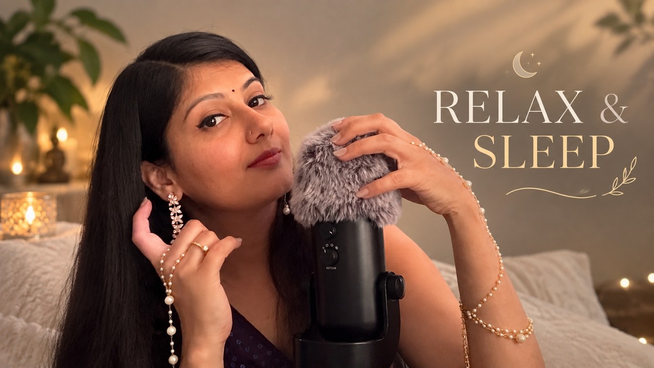 Head Massage ASMR 💆&zwj;♀️ | Relaxing Sounds for Deep Sleep & Stress Relief