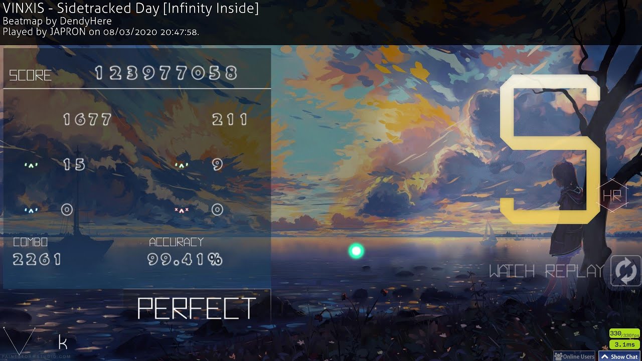 JAPRON | VINXIS - Sidetracked Day [Infinity Inside] +HR FC 99.41% (730pp)