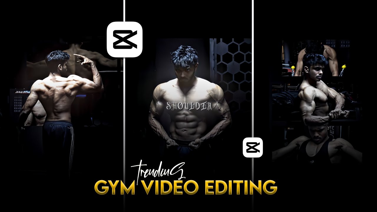 Instagram Trending GYM Reels Editing | GYM reels Editing In Capcut | Capcut Tutorial
