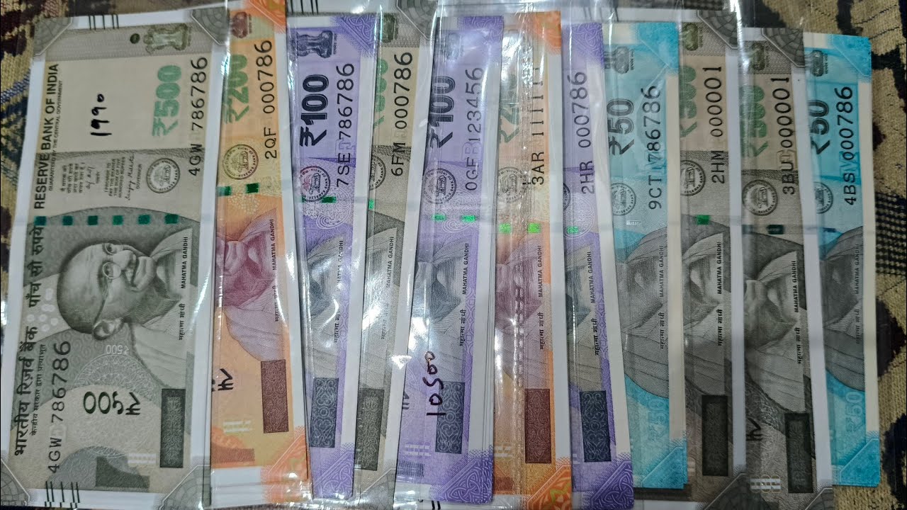 Buy 500 Rupees 786 Notes Value| 200 Rupees  786 Notes Value| 200 Rupees 19 Notes Value| 50 Rupees