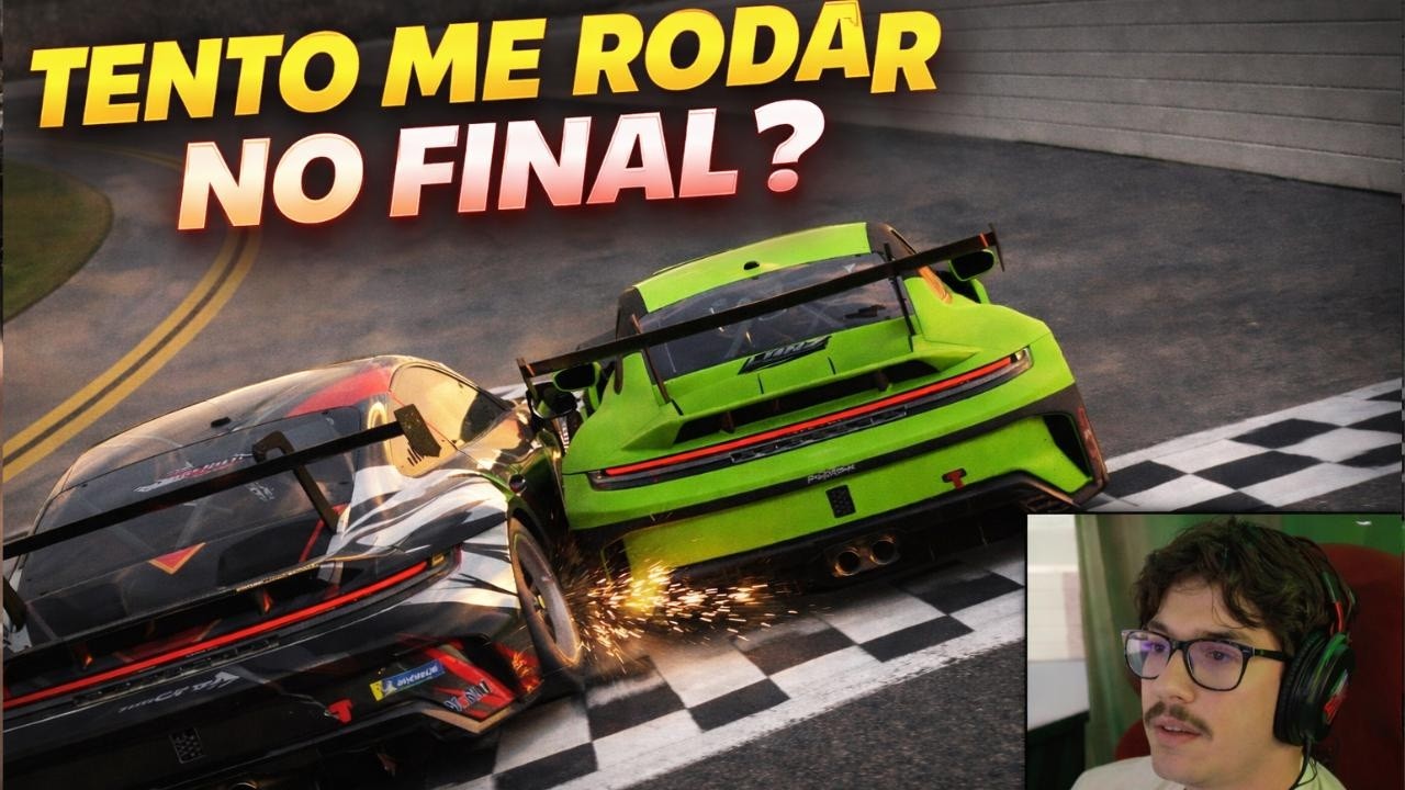 O FINAL MAIS INCRÍVEL QUE JÁ DISPUTEI NA PORSCHE 992.2 CUP IRACING