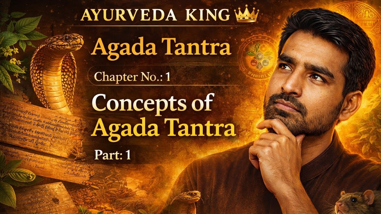 Agada Tantra chapter 1 Part 1 | Definition,  Visha Gunas (Properties) | Concepts of Agada Tantra