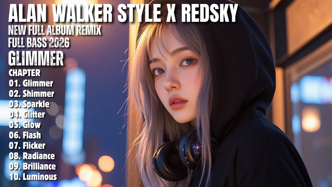 ALAN WALKER STYLE X REDSKY || GLIMMER || NEW FULL ALBUM 2026