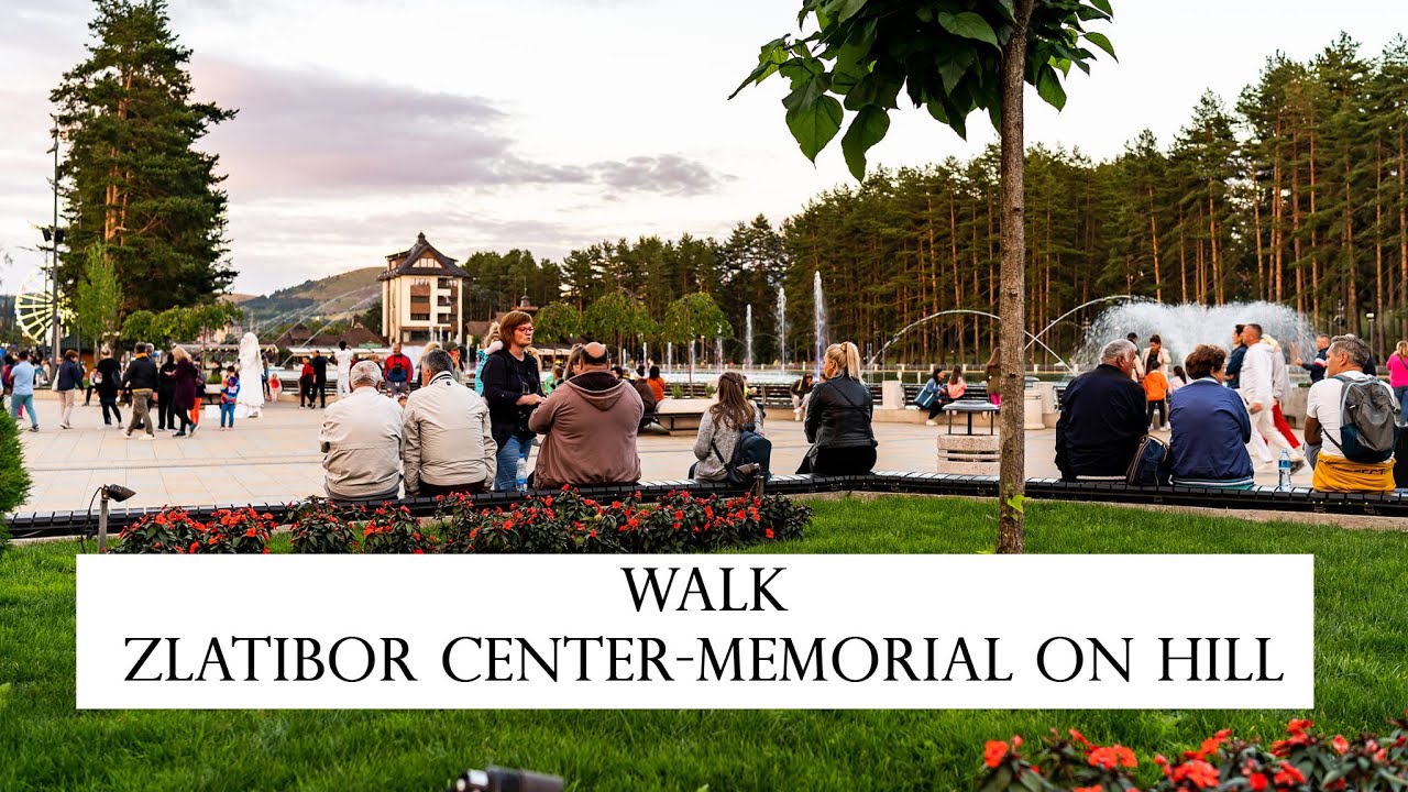 A walk from Zlatibor center to the hill monument