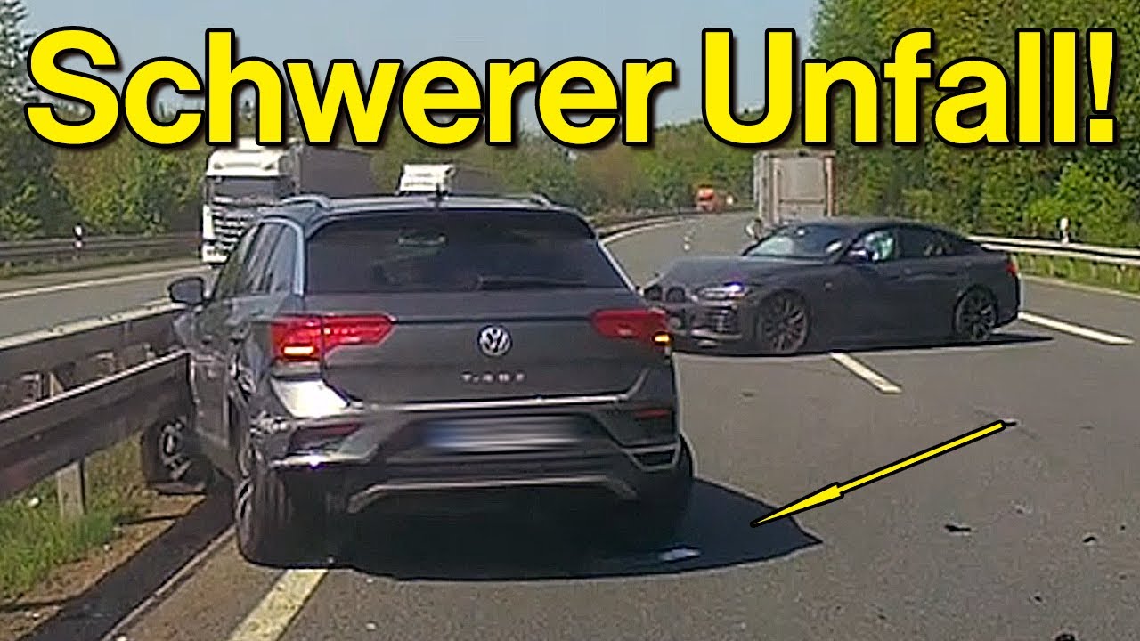 Irre Nötigung, Unfall auf Autobahn und Engstellen-Katastrophe | Dashcam Deutschland #100 | #germany