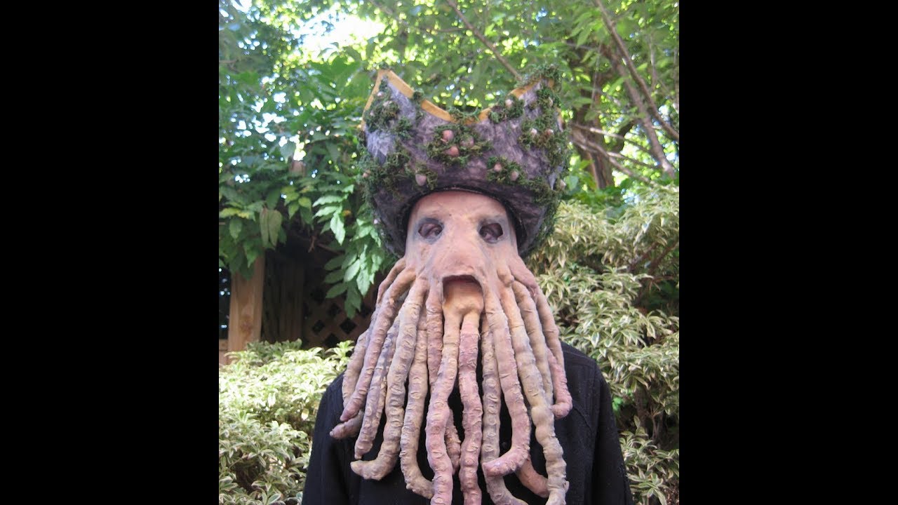 Making a Davy Jones Mask With Moving Tentacles