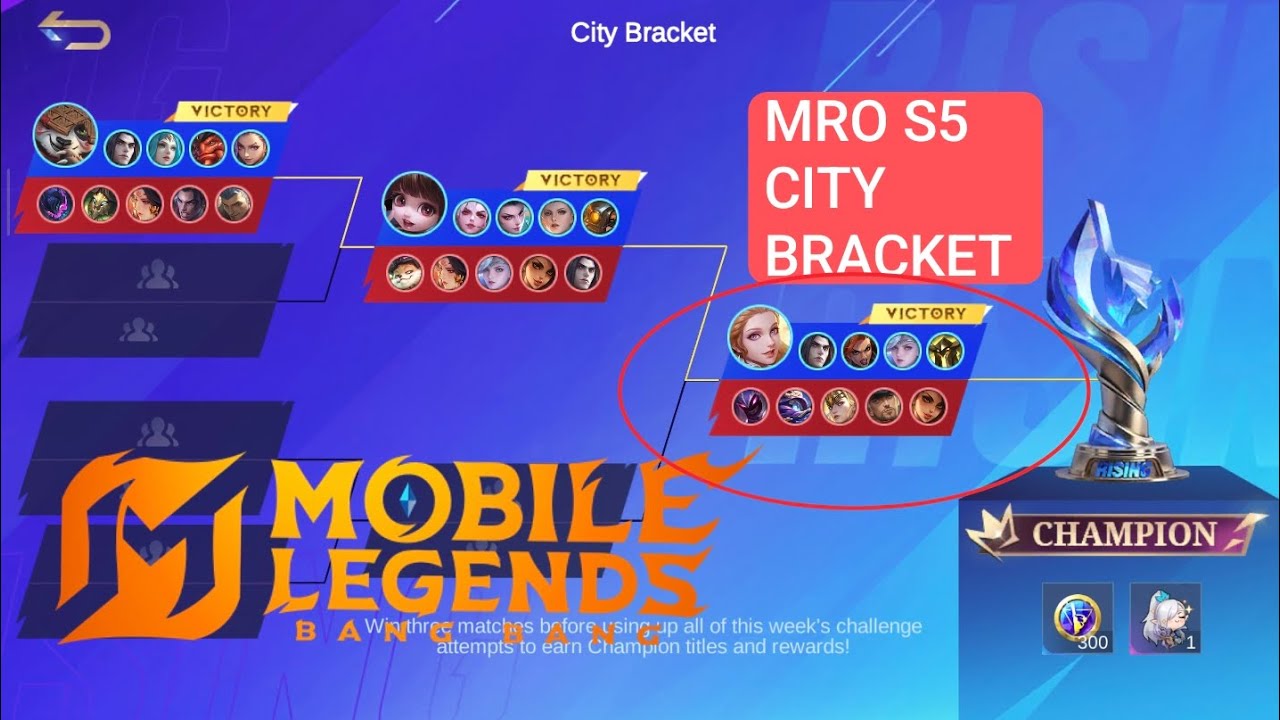 MRO S5 City Bracket MLBB Part 2 #mro #mlbb #mlbbrisingopen #mobilelegends