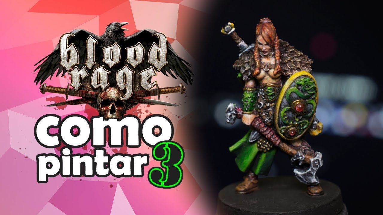 Como pintar uma guerreira do Serpent Clan