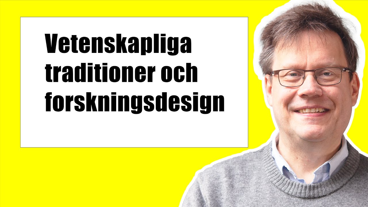 Metodologi! Metodansatser inom olika forskningstraditioner Del 1: Beskrivningar