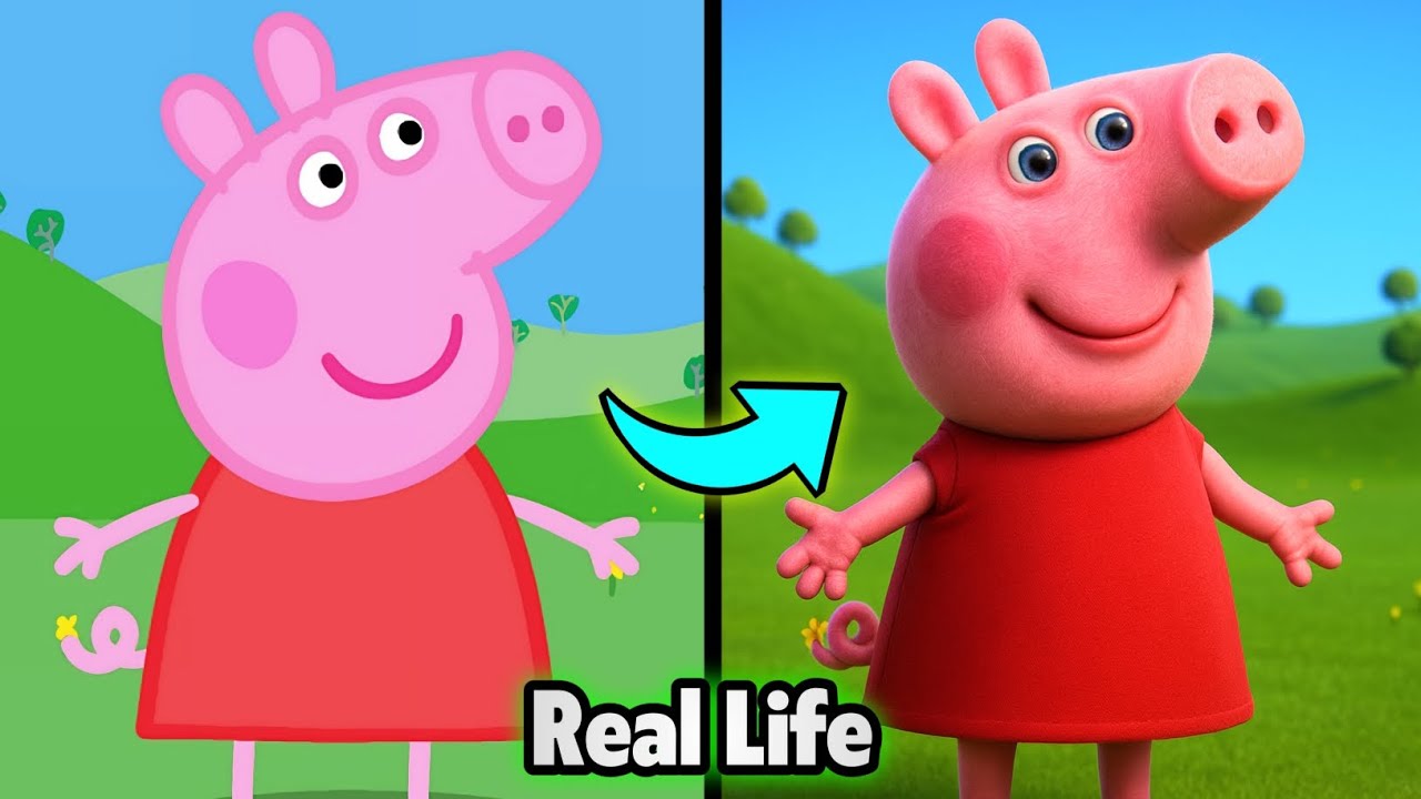 I Found Peppa Pig in Real Life 🐷 | All Characters Unseen Real Life
