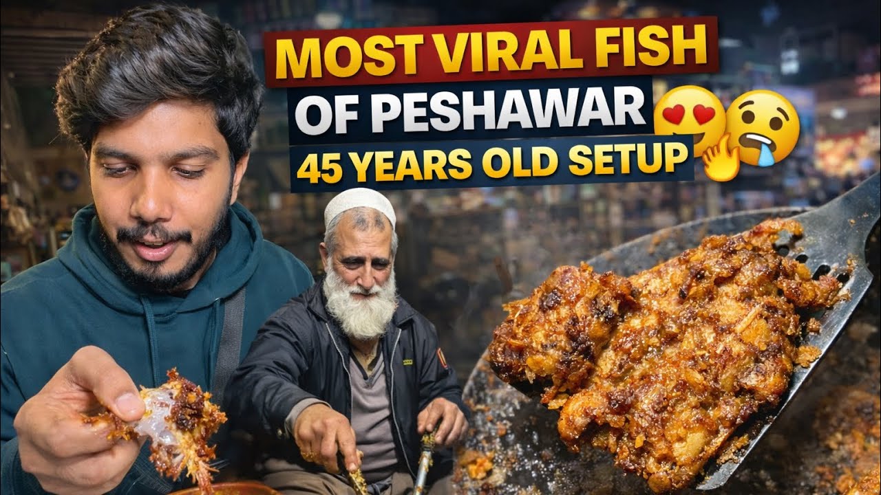Most Viral Fish Of Peshawar 45 Years Old Setup 😍