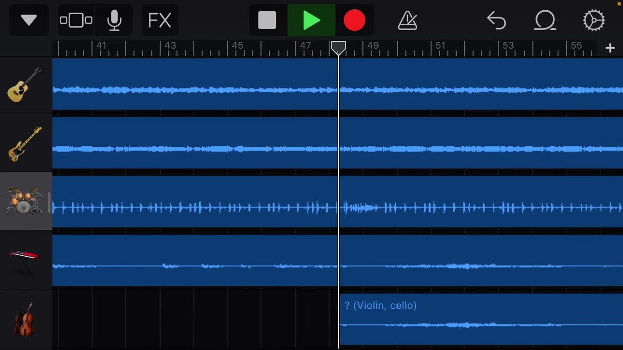 Un Misil en mi Placard Unplugged backing track (Guitarra)